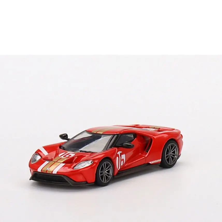 

Литая под давлением модель автомобиля MiniGt 1:64 GT Alan Mann Heritage Edition 476.