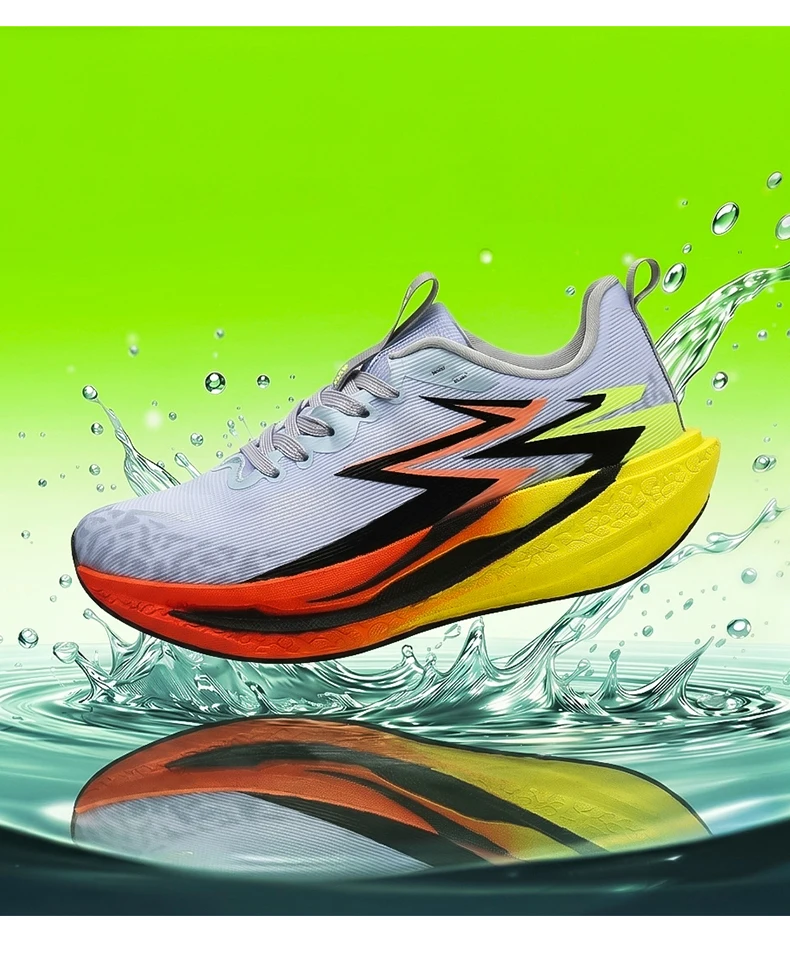 Neue Sportschuhe für Männer Leichte Laufschuhe mit Carbonplatte Atmungsaktive Mesh-Sneaker für Marathonrennen und Leichtathletik-Training – Detail 16