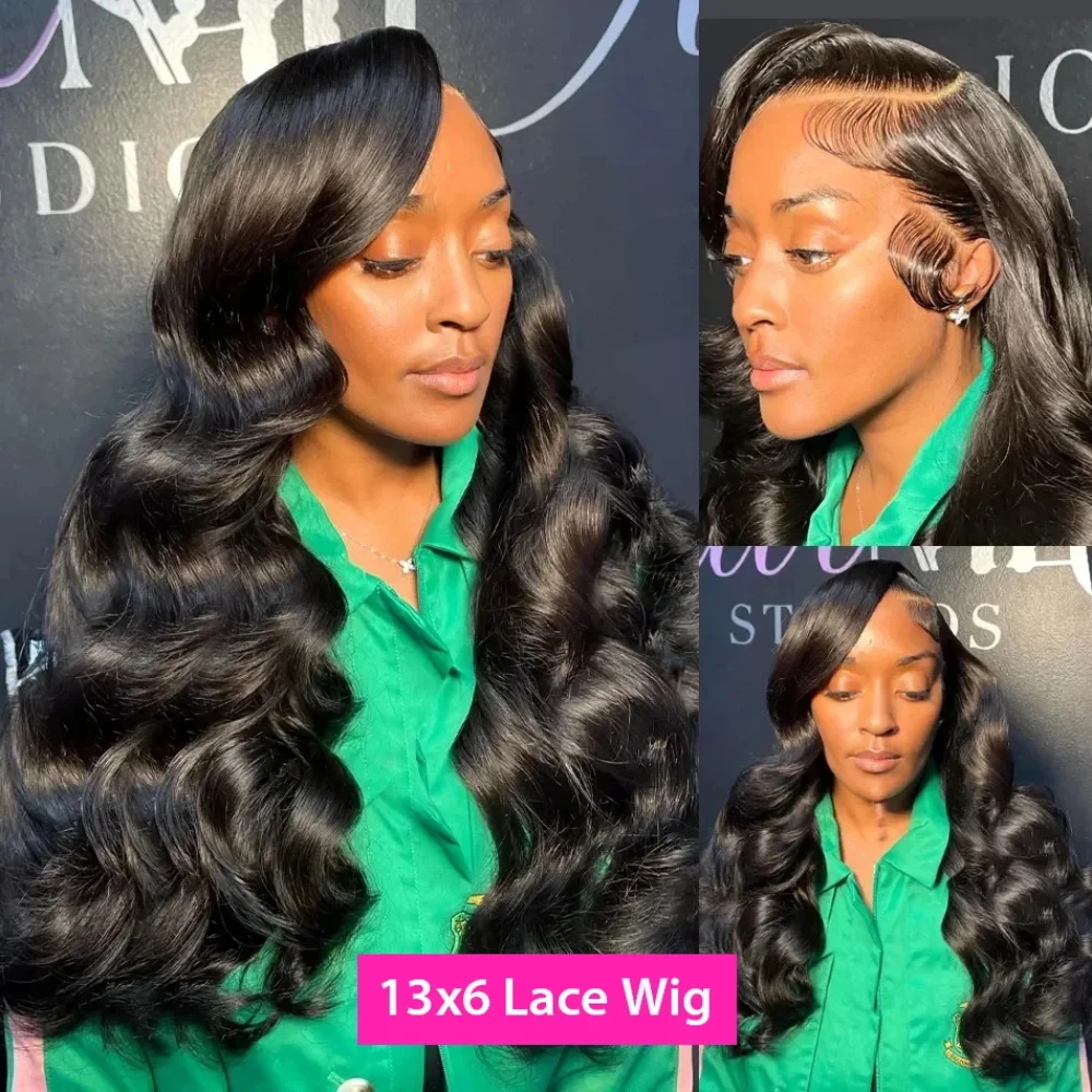 30 38 Inch Body Wave Lace Front Wig 13x4 13x6 Lace Frontal Wigs HD Lace Frontal Brazilian Wigs Human Hair Wigs For Black Women