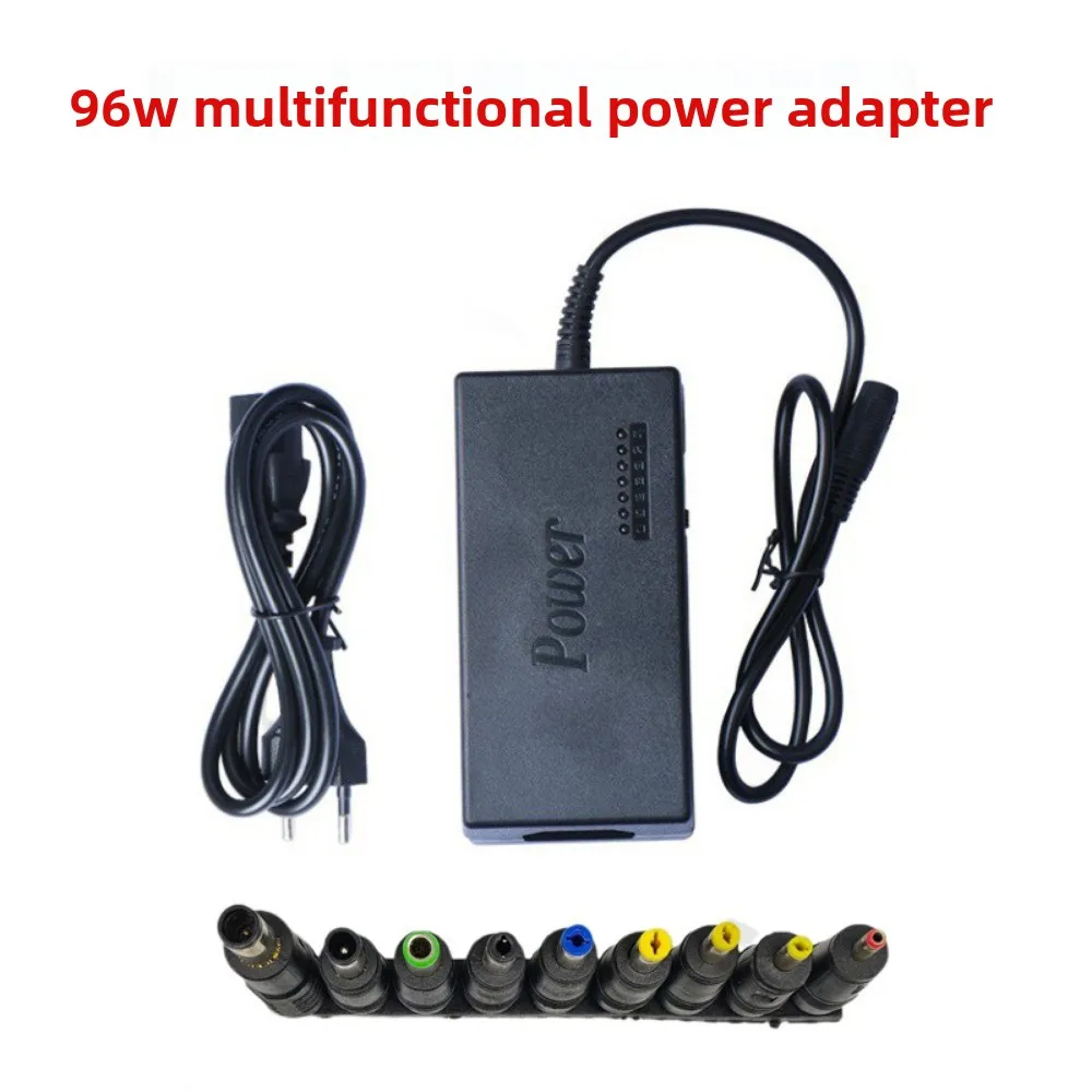 

96W Laptop Power Adapter 12-24V Portable Use Laptop Charger Adapter Adjustable Voltage 4A Laotop Power Supply Adapter
