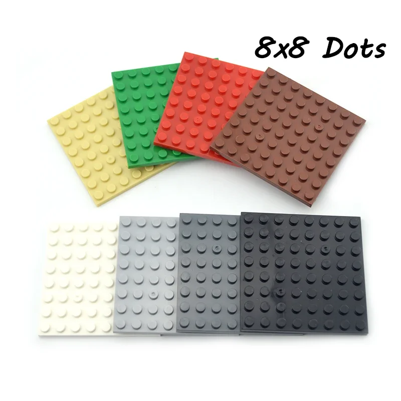 Thin Figures Bricks 10pcs Size 8x8 Dots DIY Building Blocks Compatible with 41539 Assemblage Educational Creative Toys for Kids