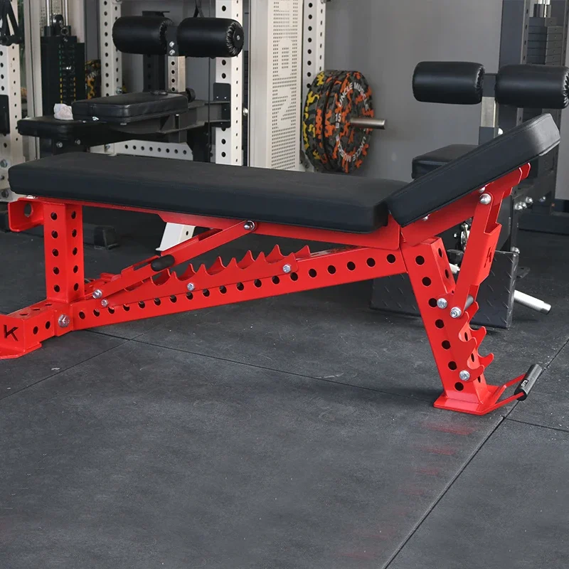 Strength Folding Weightlifting Bench Tilt Down Gym Fitness Equipment