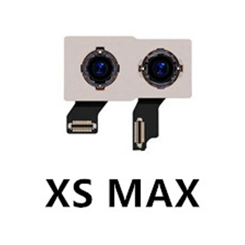 For iPhone XS Rear Camera For iPhone XS MAX Back Camera Main Lens Flexible Cable Phone Replacement Parts Accessory 100% Tested