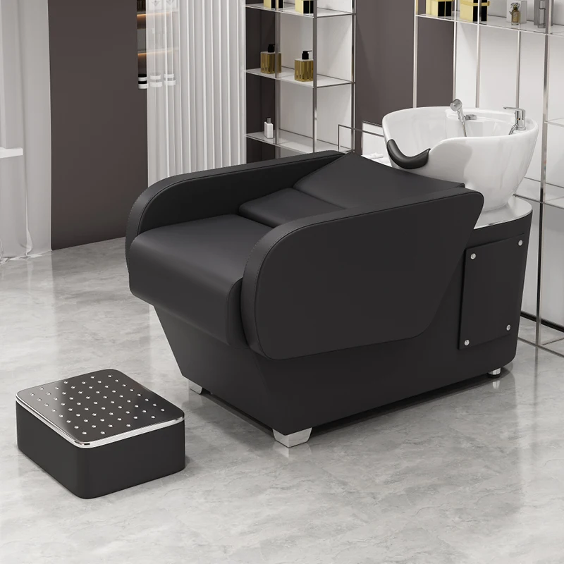 كرسي شامبو فاخر وبسيط وأنيق من Nique كراسي شامبو جمالية حديثة أثاث صالون Silla Para Salón De Belleza #3