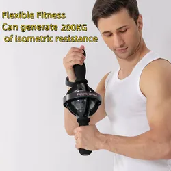 Multifunctional Metal Arm Strengthener Big Gyro Ball 200KG Forearm Strength Training Balls Portable Home Fitness Equipment