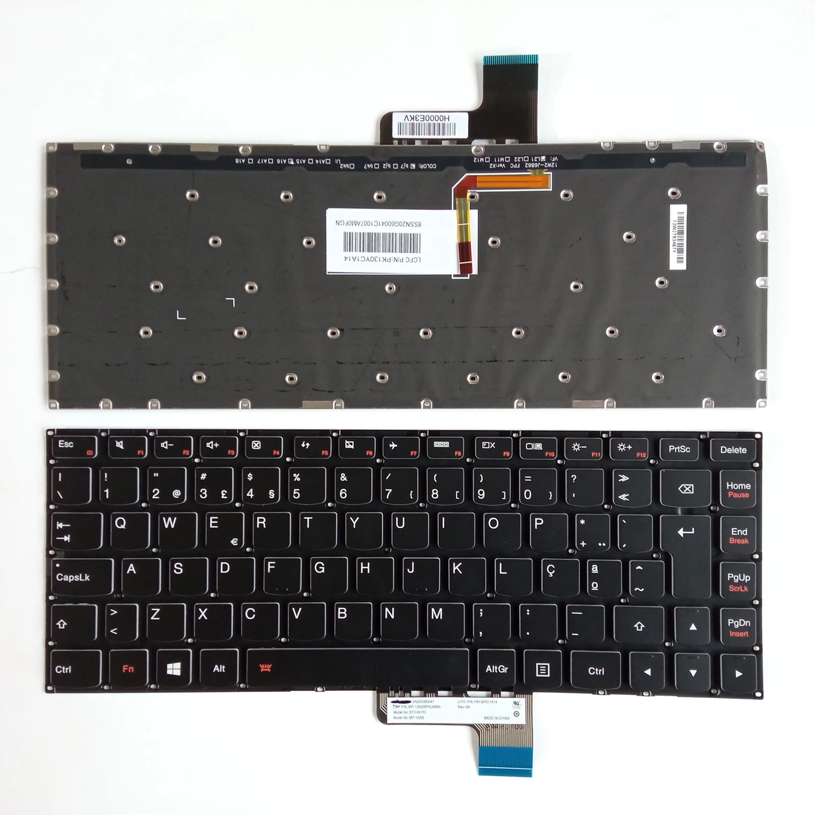 

Новинка для Lenovo IdeaPad Yoga 2 13 Yoga 3 14 e31-70 e31-80 U31-70 клавиатура с подсветкой по португальскому