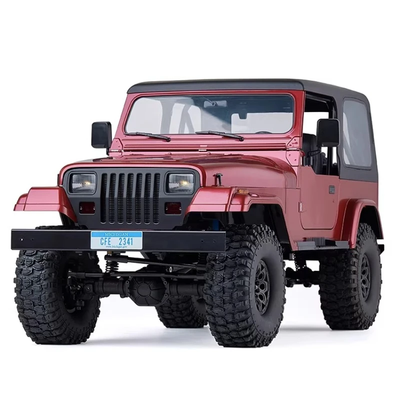 1:10 RC Off-Road Vehicle 2.4GHz Shock-Absorbing and Slip-Resistant Hard-Shell Simulation Car Model RTR All-Terrain RC Crawler