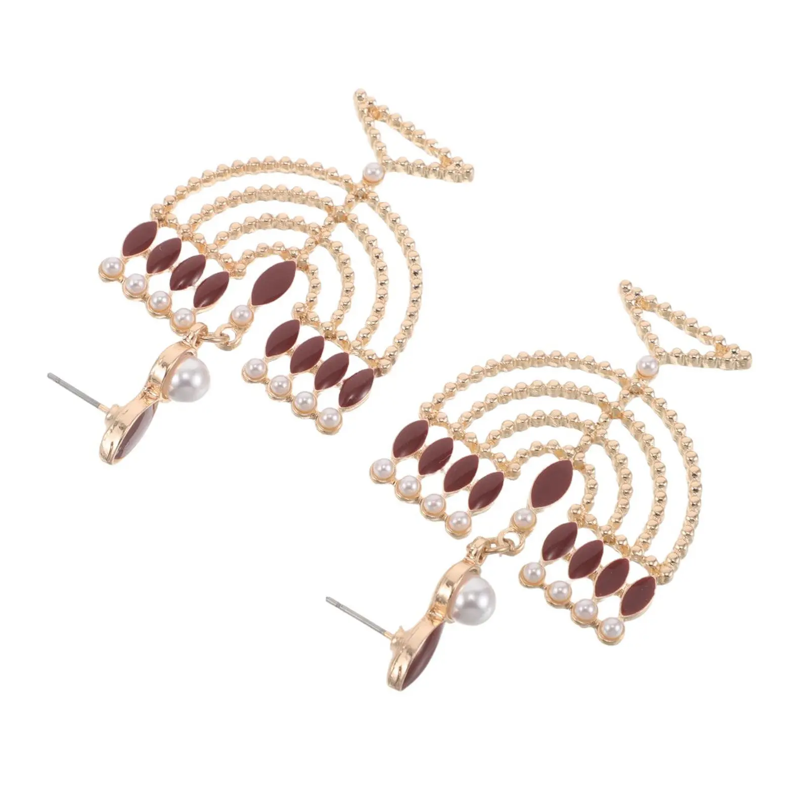 Rhinestone Hanukkah Earrings, Sparkling Candlestick Dangle Drop Jewelry for Jewish Holiday Gift