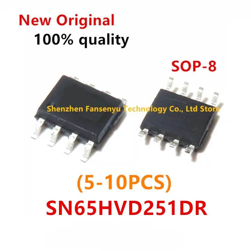 (5-10piece)100% New SN65HVD251DR SN65HVD251 65HVD251 VP251 sop-8 Chipset