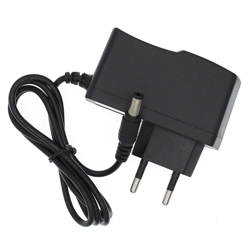 AC 100V-240V DC 9V 1A power supply EU plug DC 5.5mm x 2.1mm 1000mA