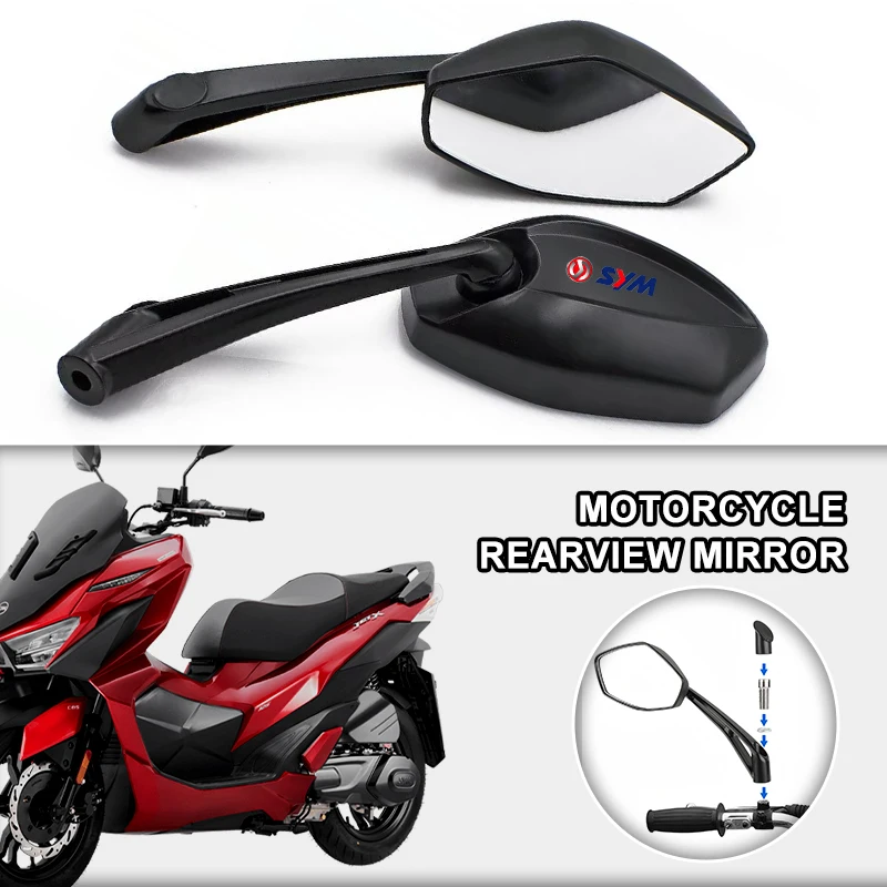 Modified Rearview Mirror Reflective Mirror Reversing Mirror Kit For SYM Cruisym GTS300 GTS 300 300i Joymax Z 125 250 300 Maxsym