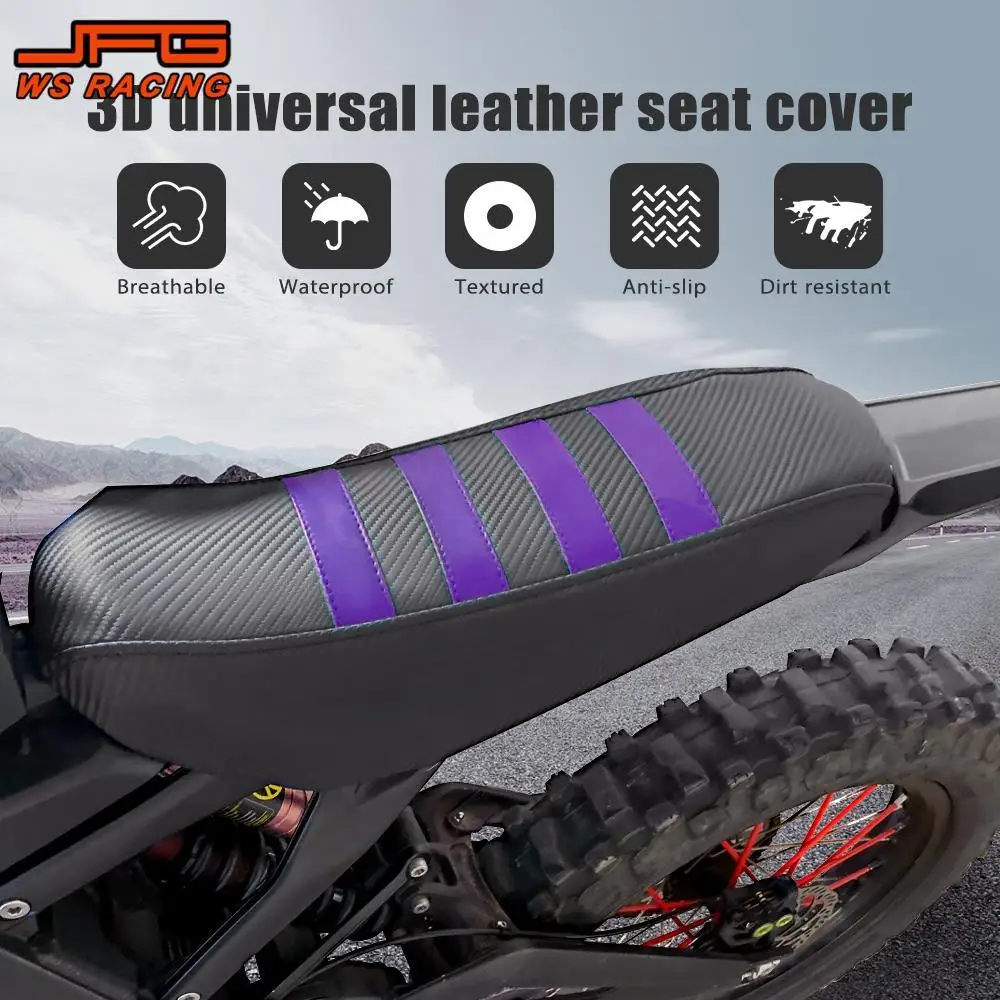 Funda de asiento para motocicleta Sur Ron, pinza para lluvia, sillín suave, cubierta antipolvo, Protector impermeable para bicicleta eléctrica sur-ron S X