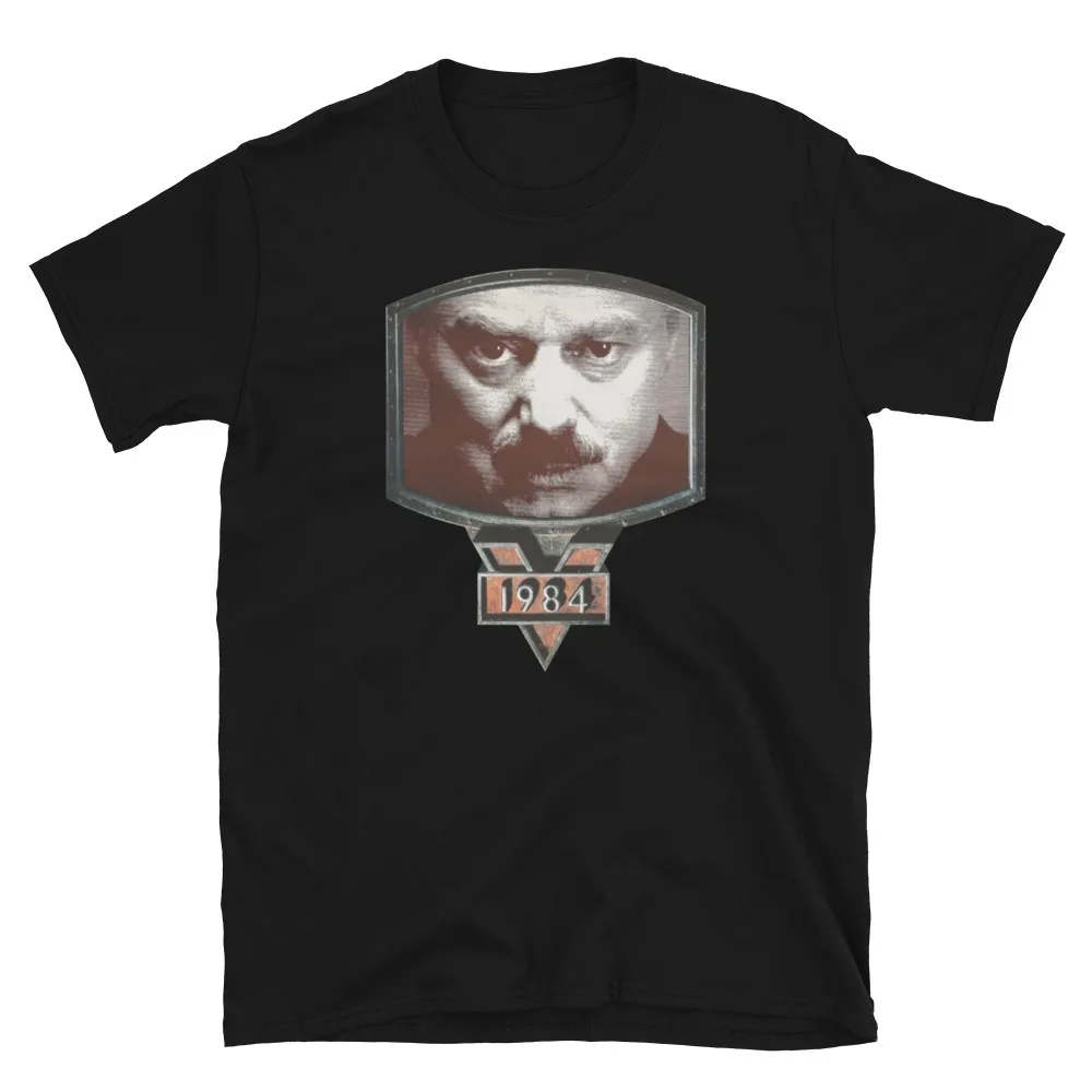 

George Orwell 1984 Big Brother Face Printed T-Shirt