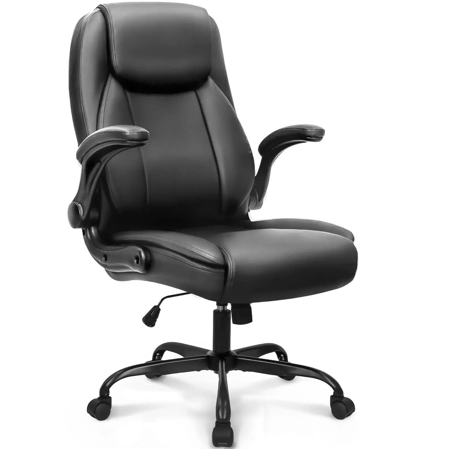 

Ergonomic Office Desk Gaming Computer Chair Executive High Back Support Flip-up Arms Adjustable Height Swivel, Customized