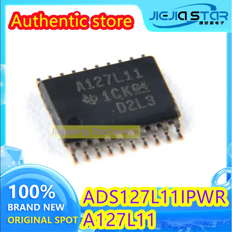 

(1/20pieces) ADS127L11IPWR ADS127L11 A127L11 analog-to-digital converter TSSOP-20 100% brand new authentic good quality