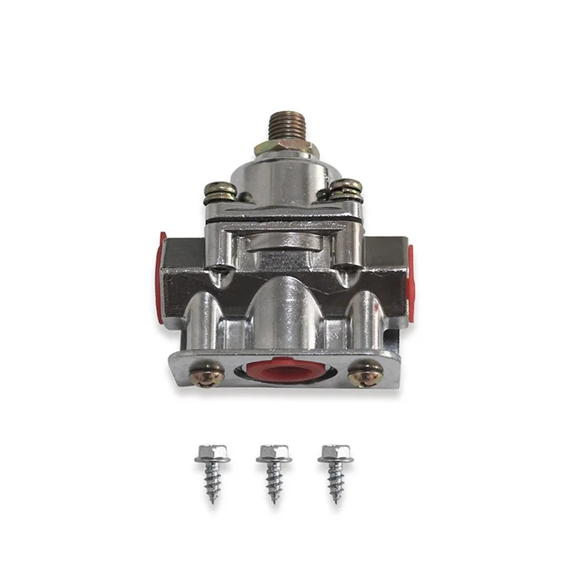 RRR+ Adjustable Fuel Pressure Regulator For Holley 12-804 1-4 PSI 3/8 Inch