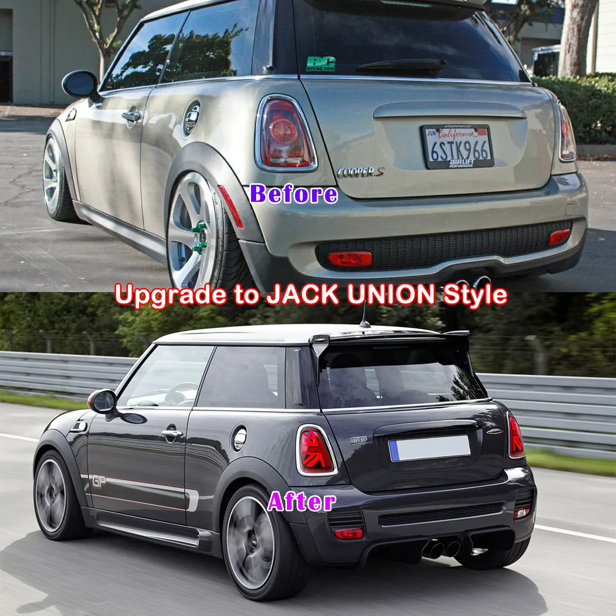 

For Mini Cooper R56 R57 Tail light LED Rear Lamp R58 R59 2007 2008 2009 2010 2011 2012 2013 Automotive Driving light Accessories