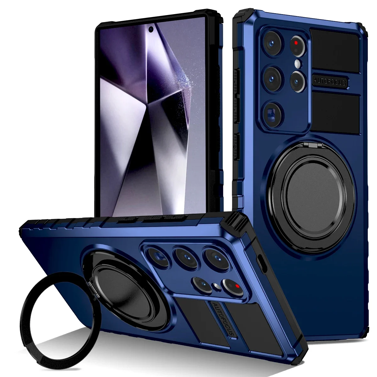 

Luxury Military use Shockproof Armor Case For Samsung Galaxy S25 S24 S23 Ultra Plus For Magsafe Wireless Charge S25 Ultra Cover