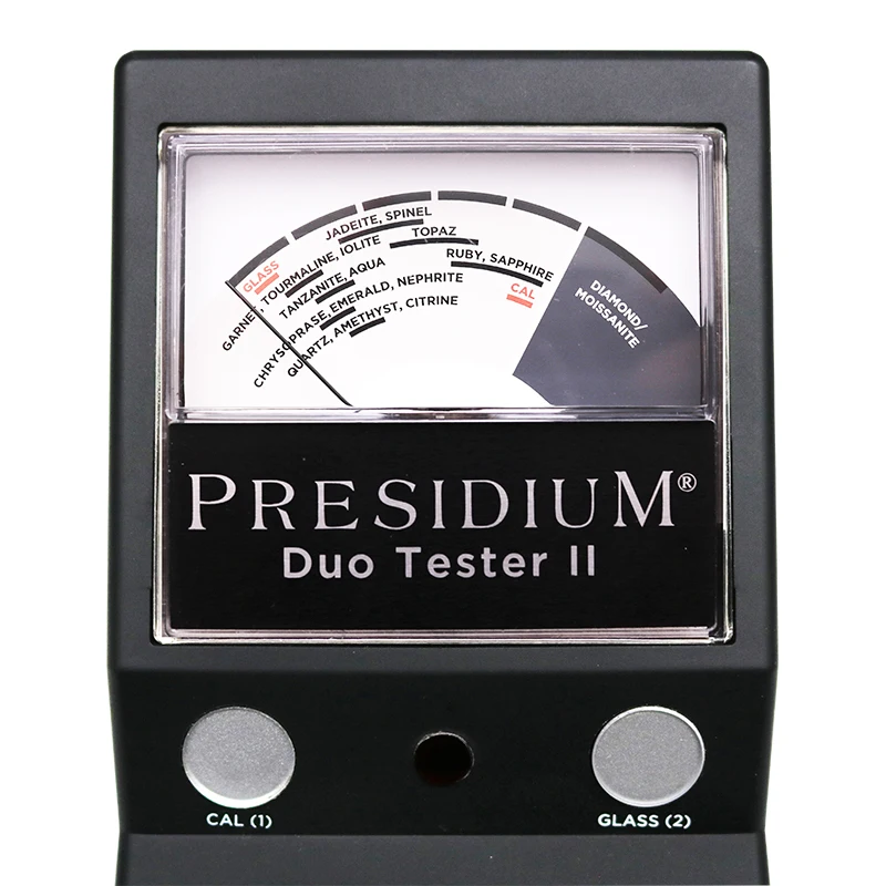 Professional Presidium Duo Tester II Colored Gemstone Testers 0.02 ct Small Gem Testing hine for Diamonds & Simulants