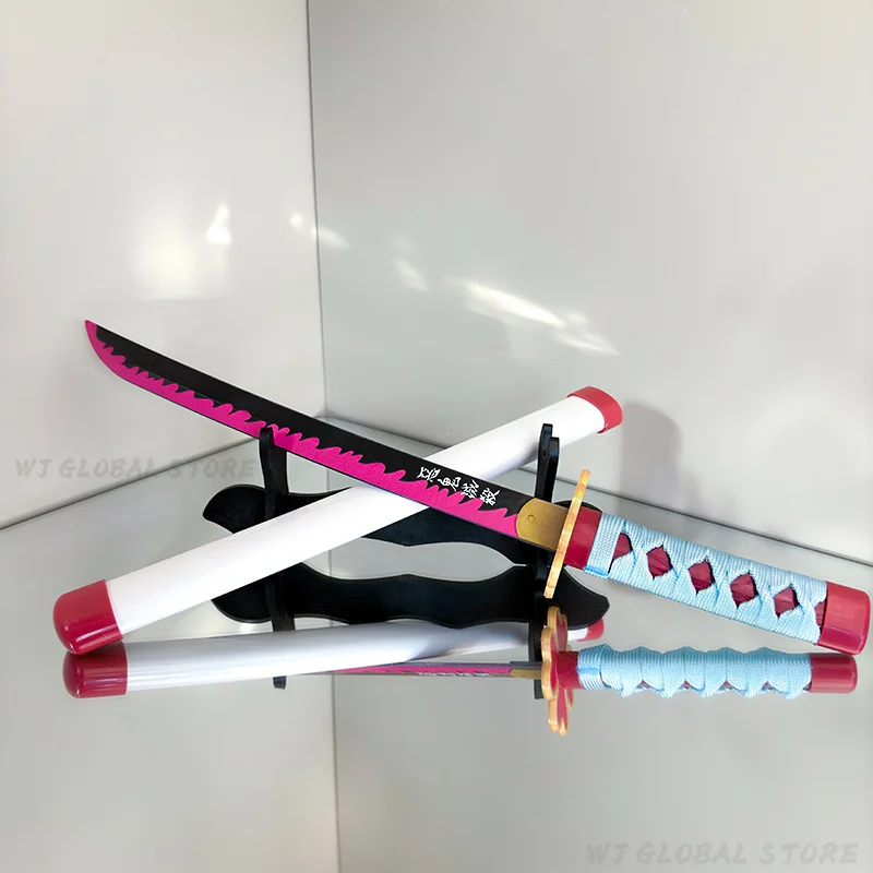 42cm katana demon slayers Plastic Nylon Toys knife weapons Model Cosplay Prop Anime Tanjirou Samurai sword Collection Boy Gifts