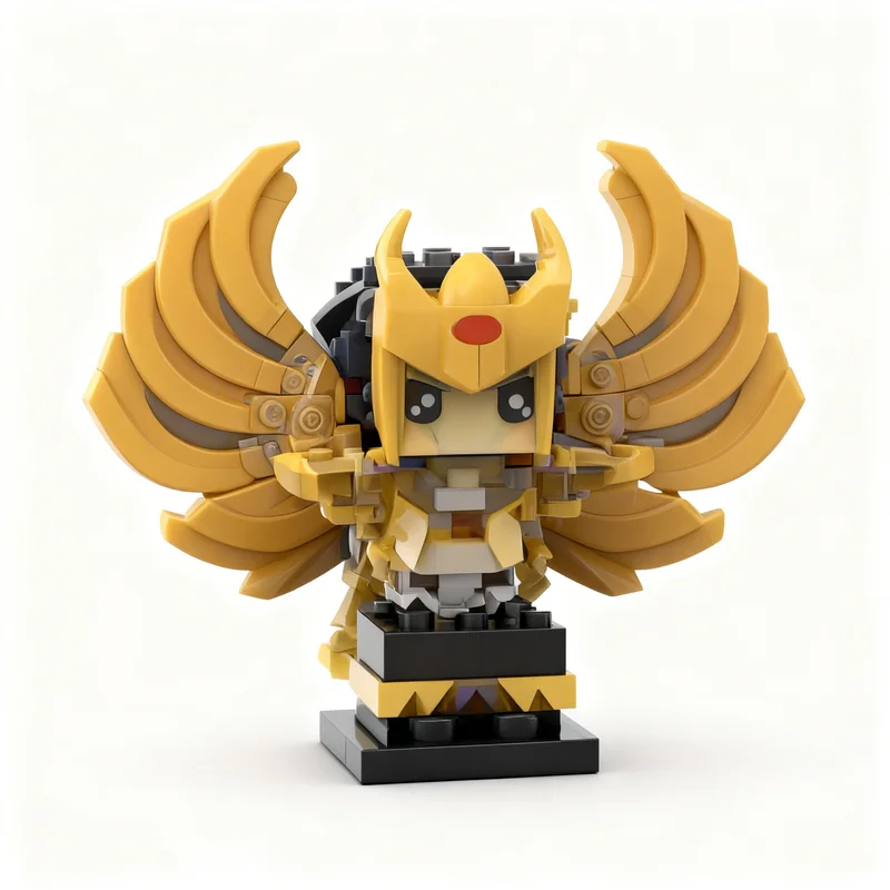 

5133pcs MOC Saint Seiya Bronze God Cloths Bundle Brickheadz Model Building Blocks Architecture Toy Christmas Gifts Brick Kids