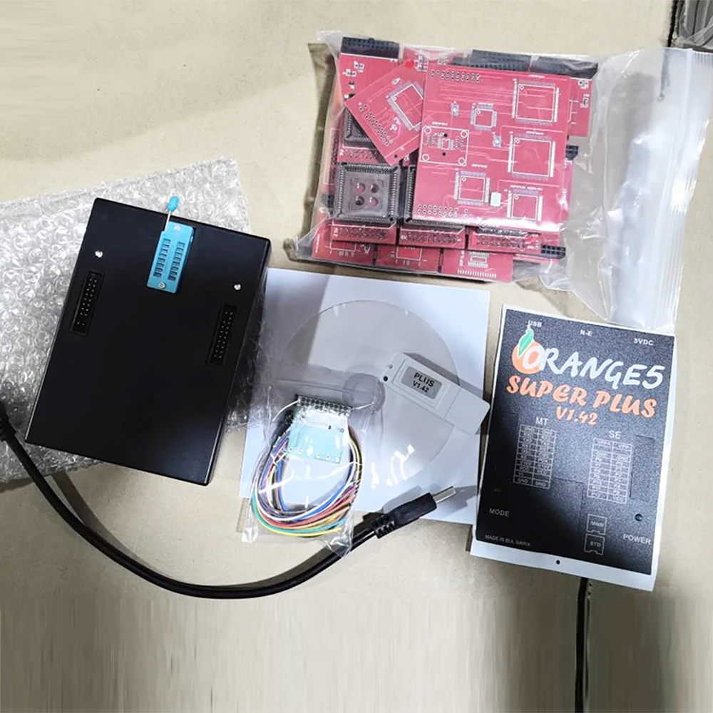 

Полнофункциональный программатор Super Plus V1.42 Orange5, более чип лицензии, Ecu Renesas RH850 RL78 FUJITSU Orange, 5-клавишный инструмент для программирования