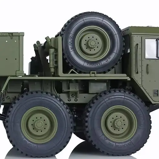 

HG 8*8 Chasis 1/12 RC US Military Truck Metal Model 2.4G Radio Servo Motor P801 Gift Toys