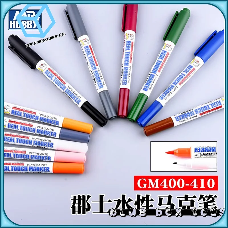 Spidol Mr.Hobby Model Warna Umum, Spidol Minyak, Spidol Berbasis Air, Spidol untuk Menyempurnakan Lukisan, Garis Kontur, Garis Menyala, Pena Pewarna