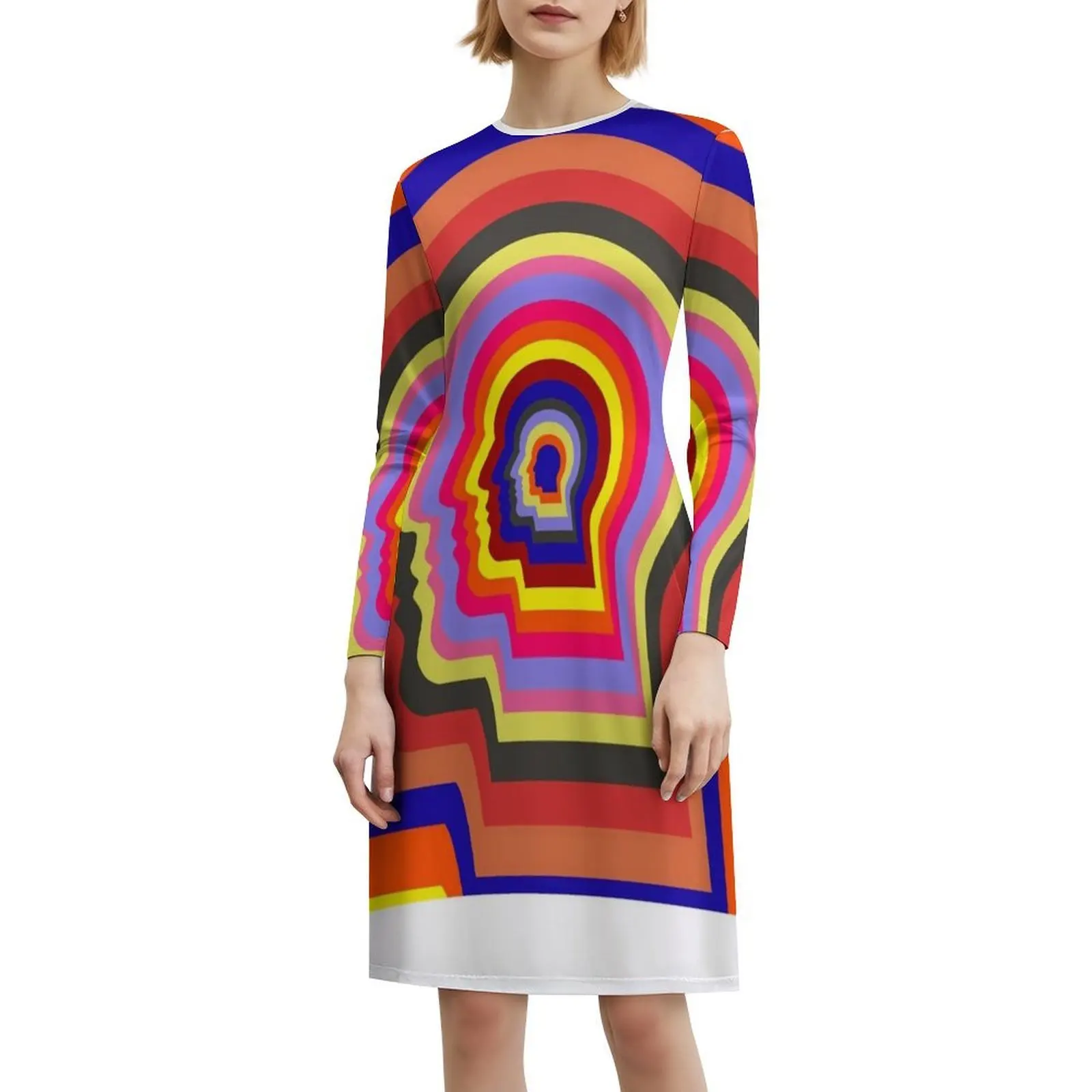 فستان Tame Impala النسائي الأنيق للحفلات على شكل حرف A مع خيارات قصيرة/طويلة/بدون أكمام Tame Impala Music Psychedelic Impala #6