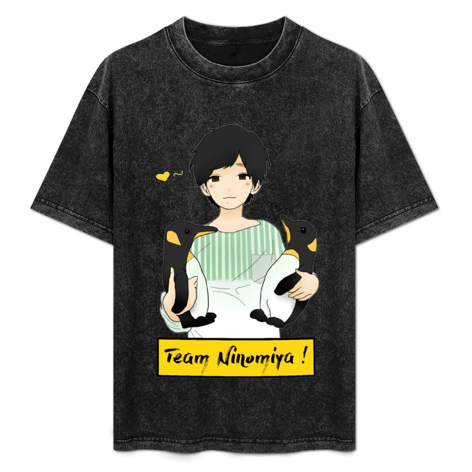 

Team Ninomiya! T-Shirt Big Size Crew Neck T-Shirt