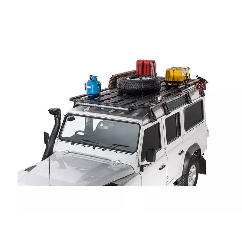 

Universal Roof RackUniversal 4x4 Aluminium Cargo Carrier Basket Barre De Toit Car Roof Rack Aluminum Alloy / Steel, Removab