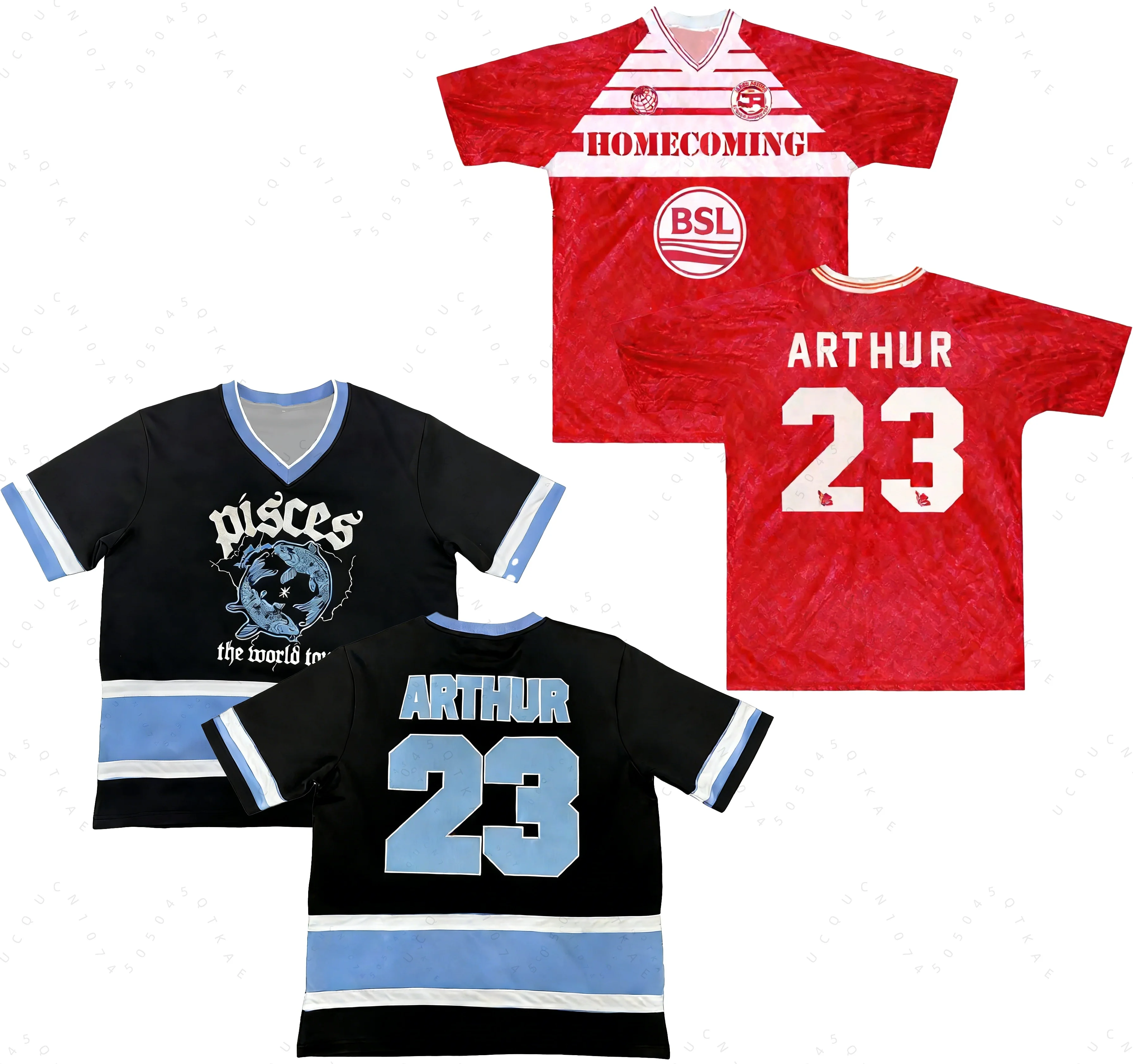 Camiseta de hockey 2026 James Arthur 23, merchandising de la gira mundial The Pisces, sudadera de manga larga unisex de moda para hombres, mujeres y niños