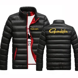 2024 Men New Gamakatsu Fishing Spring and Autumn Printing High Quality Leisure Cotton Comfortable Clothes Jacket Tops
