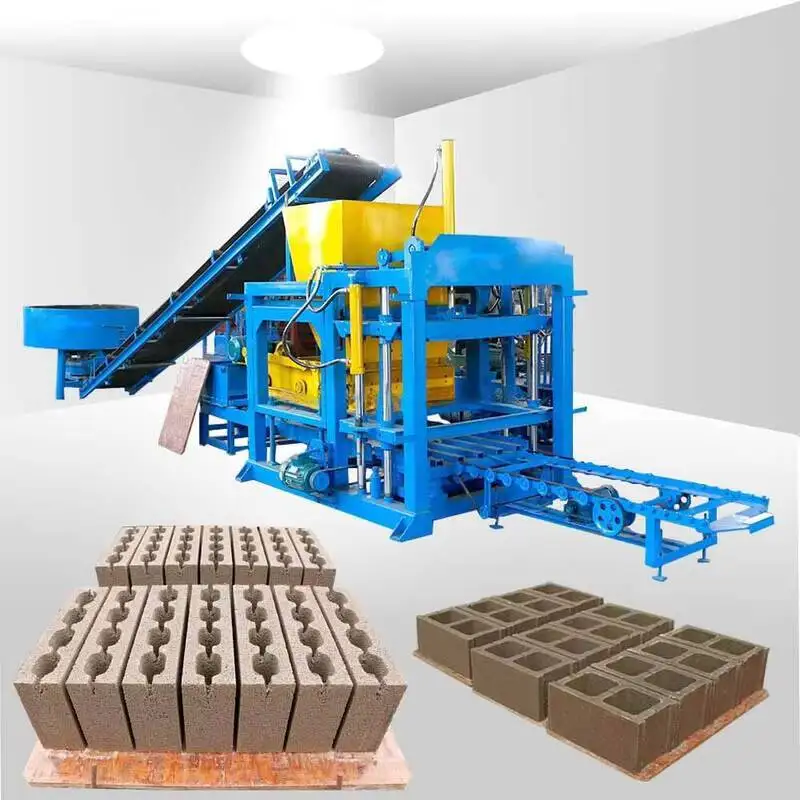 

Factory Wholesale Cement Fully Fly Ash Indian Hydraulic Interlocking Automatic Concrete Brick Making Hine