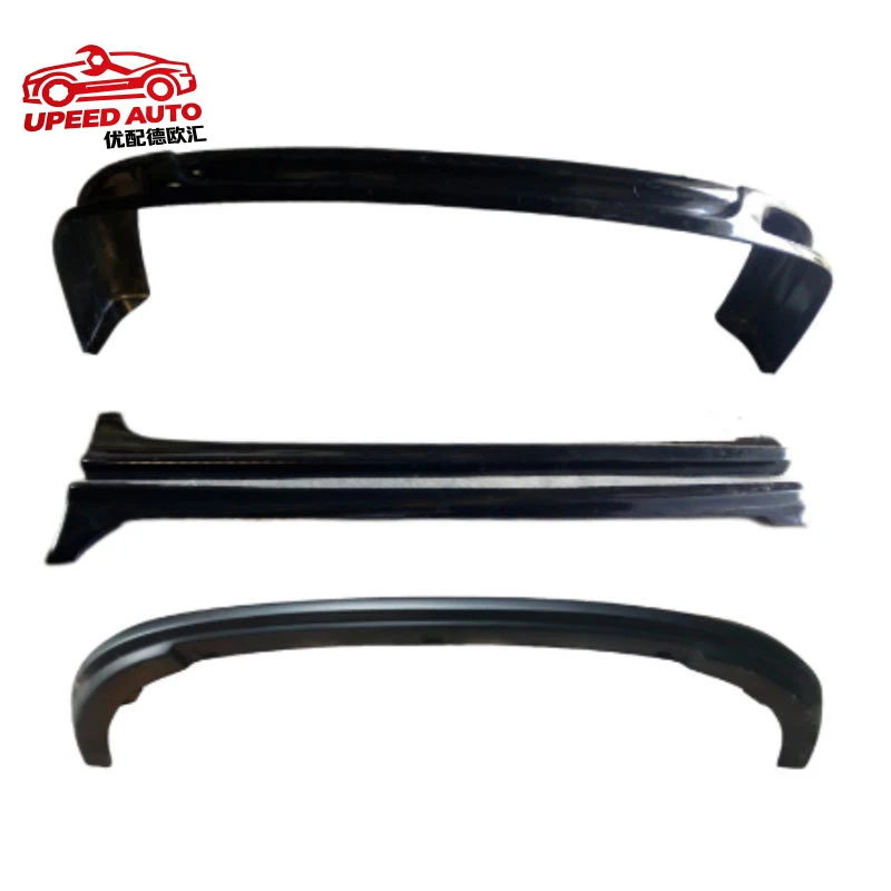 Suitable for 14-16 Toyota Vios, body kit with thickened front lip spoiler, rear lip, side skirts, car modification kit