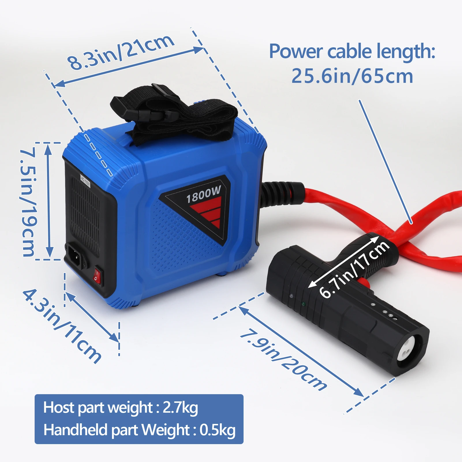 NEW 1800W Magnetic Induction Heater Portable Flameless Heat Induction Heating Circuit DIY for Car Repair Bolt Remover Tools