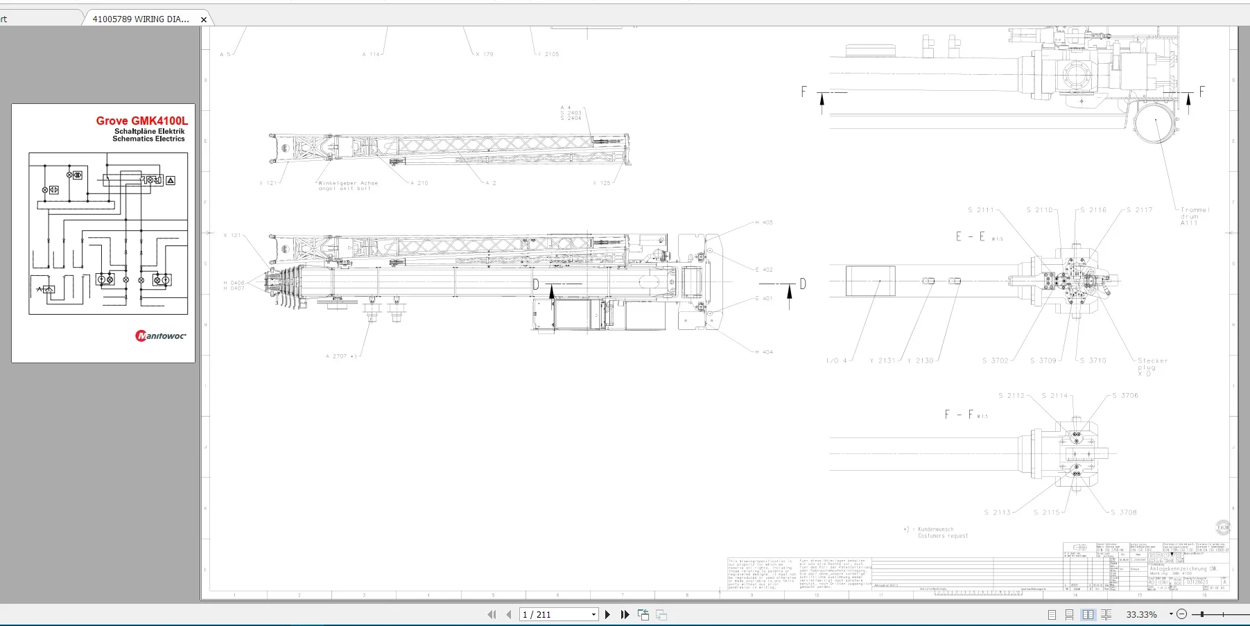AutoDVD Manitowoc Cranes 10.2Gb All Models Updated 01.2021 Wiring Diagrams, Hydraulic Diagrams, Pneumatic Diagrams PDF DVD