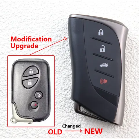 Lexus GS430 GS300 LS460 GS450h GS350 ES350 RX450H GX460 CT200 LS600h IS350 IS250 LX570 RX350 HS250h 용 자동차 키 쉘 업그레이드 Lexus GS430 GS300 LS460 GS450h GS350 ES350 RX450H GX460 CT200 LS600h IS350 IS250 LX570 RX350 HS250h 용 자동차 키 쉘 업그레이드