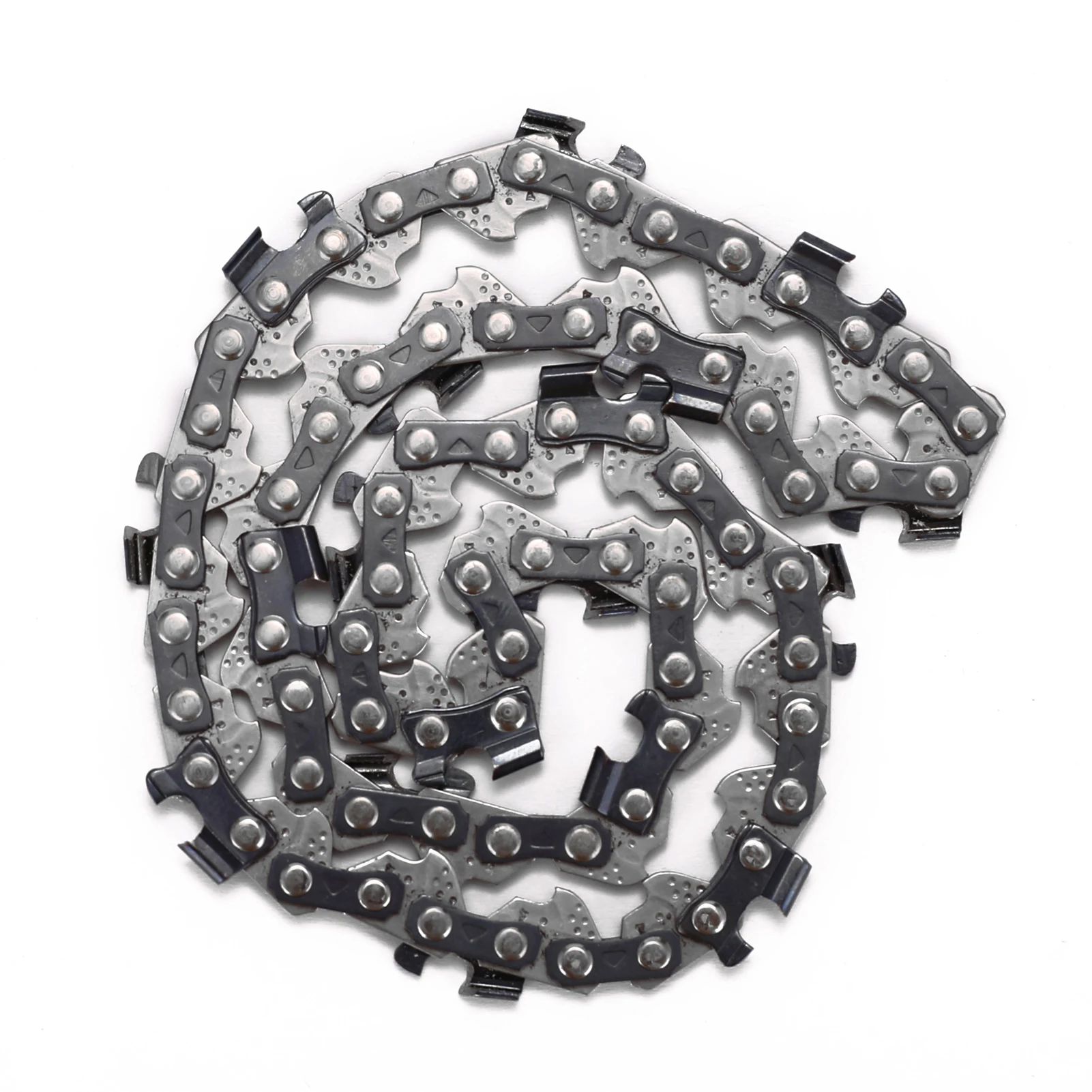 4/6/8 Inch Mini Steel Chainsaw Chain Metal Saw Chain 28/36/45 Drive Electric Saw Accessory Replacement Chainsaw Saw Chain