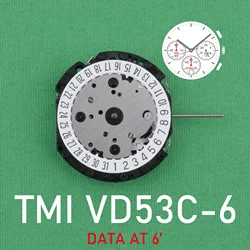 VD53C movement New Japan Seiko vd53 Quartz Movement Original SII/TMI VD53 Watch Movement VD53 MOVEMENT Date At 6