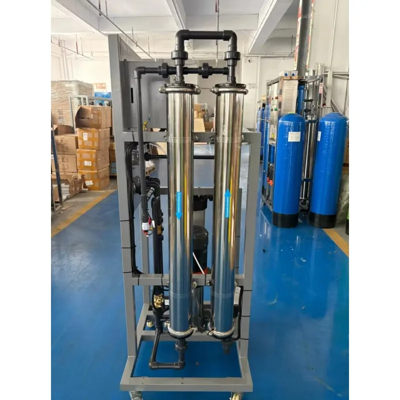 500 LPH Electric Reverse Osmosis Water Filter System Pump PLC Gearbox Membrane Warranty Outdoor Use - view 2