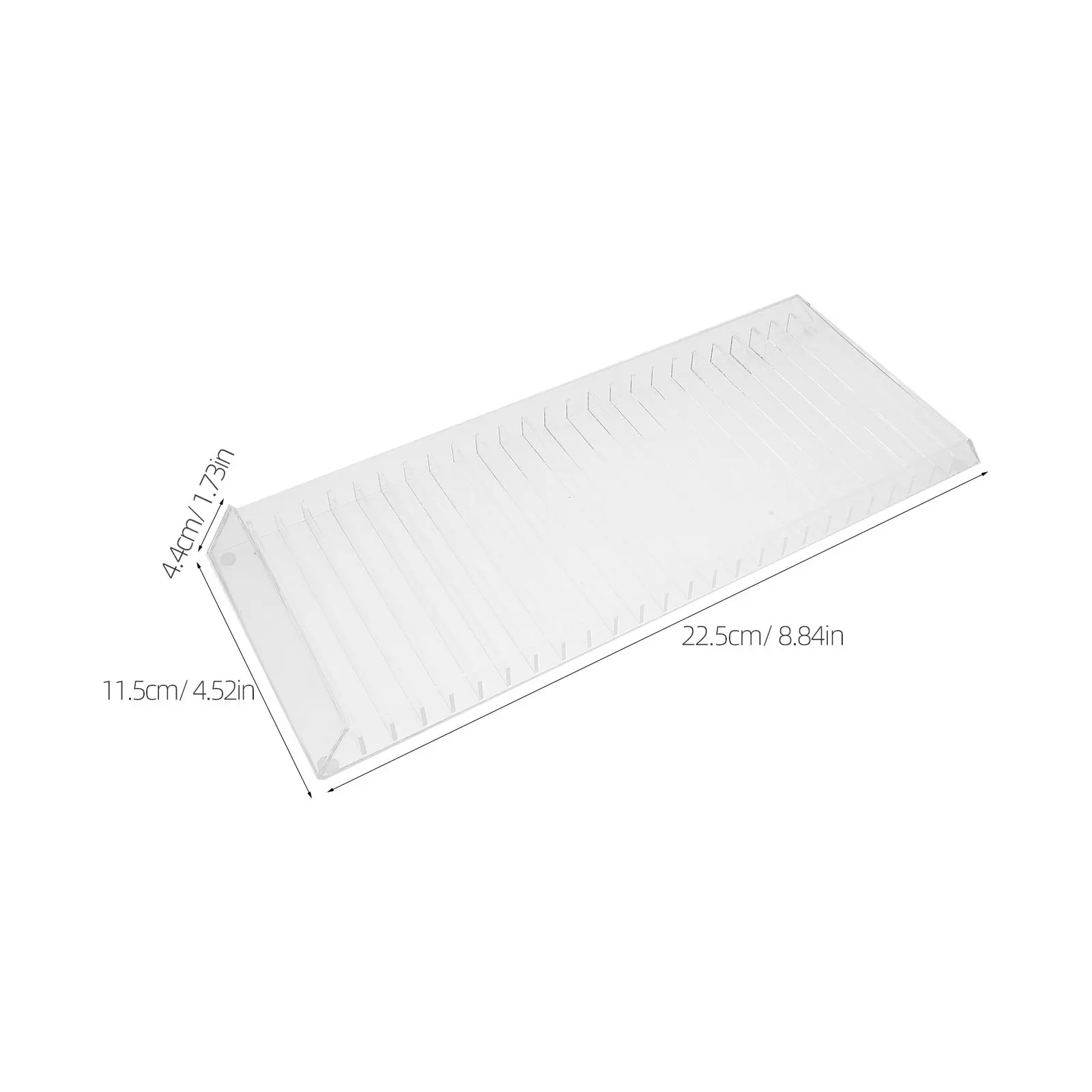 Clear Acrylic Game Disc Holder Transparent CD DVD Storage Rack Vinyl Record Cassette Display Organizer