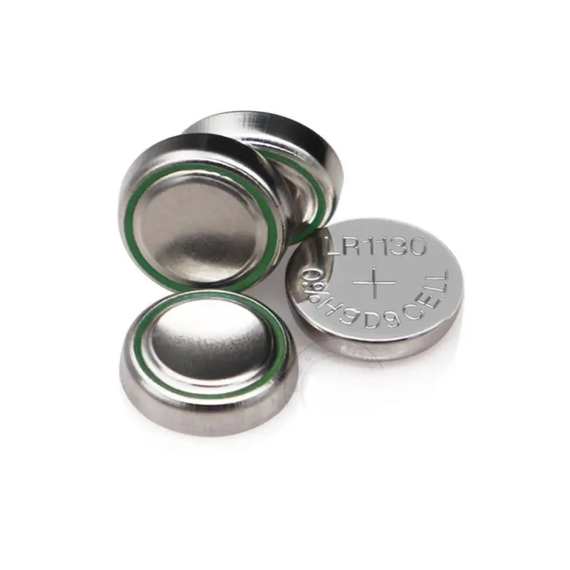 AG10 LR54 1.55V 단추 배터리, 시계, 장난감, 리모컨에 적합-SR54 389 189 LR1130 SR1130 알카라인 단추 셀