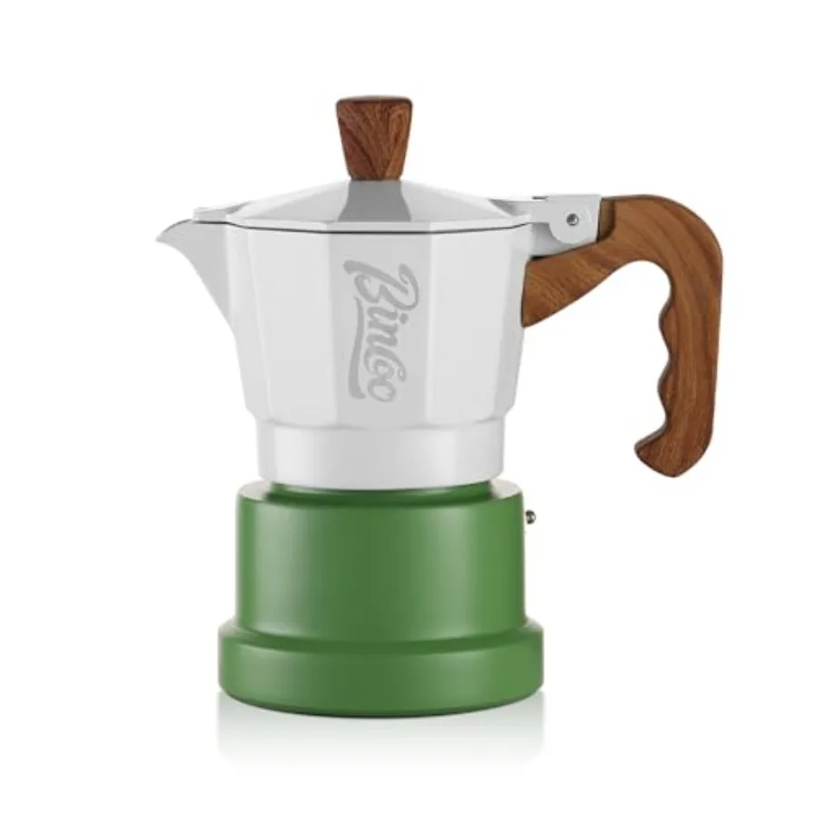 

Espresso Maker StovetopCamping Moka Pot 2 Cup/120ML Stove Top Espresso Italian Coffee Maker Easy to Use