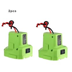 1/2pcs Adapter For Ryobi 18V Nimh/Nicd/Li-ion Battery DIY Power Wheels Adapter for Ryobi ONE Dock Connector With 14 AWG Wires