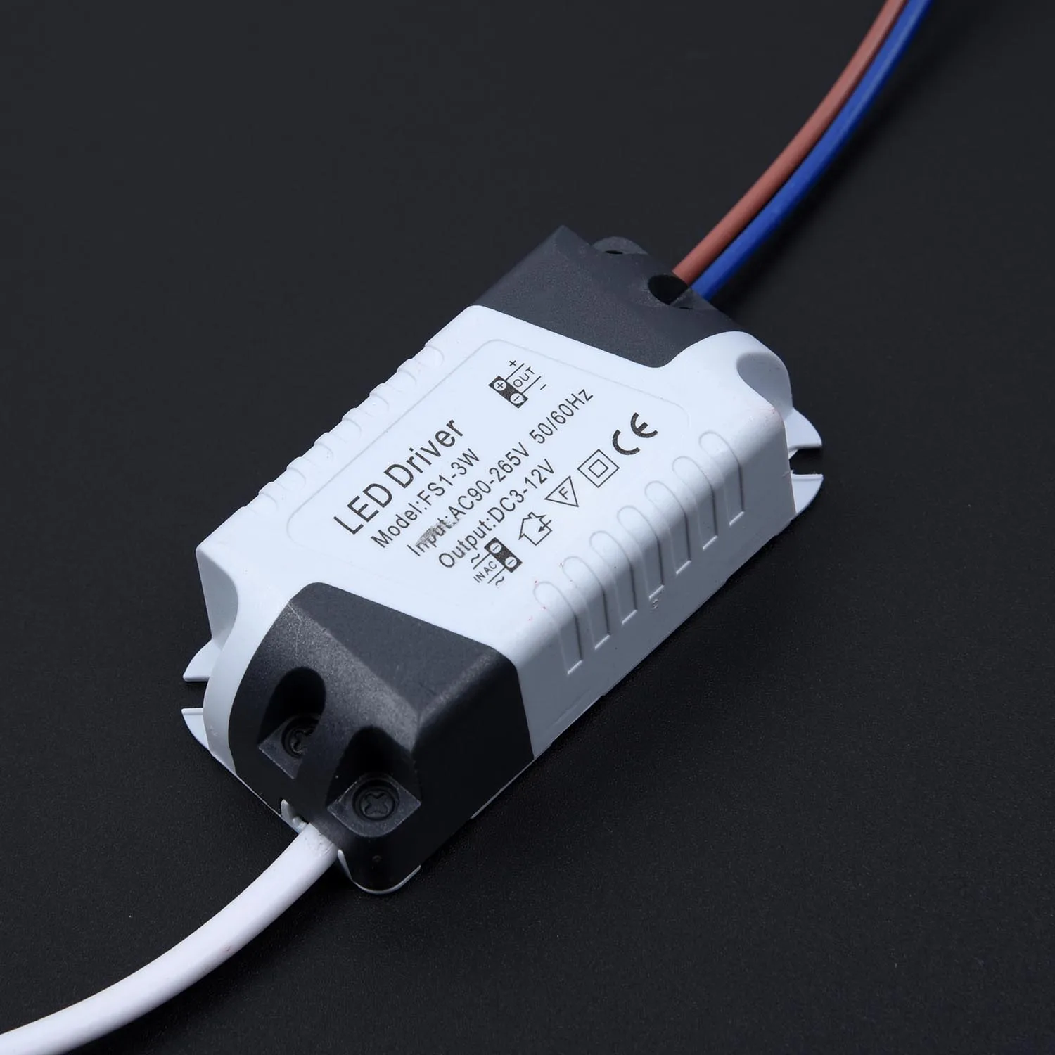 LED電源アダプタートランス,パネルライト,ac90,265v,3w,4-7w,8-12w,13-18w,18-24w,240ma 270ma