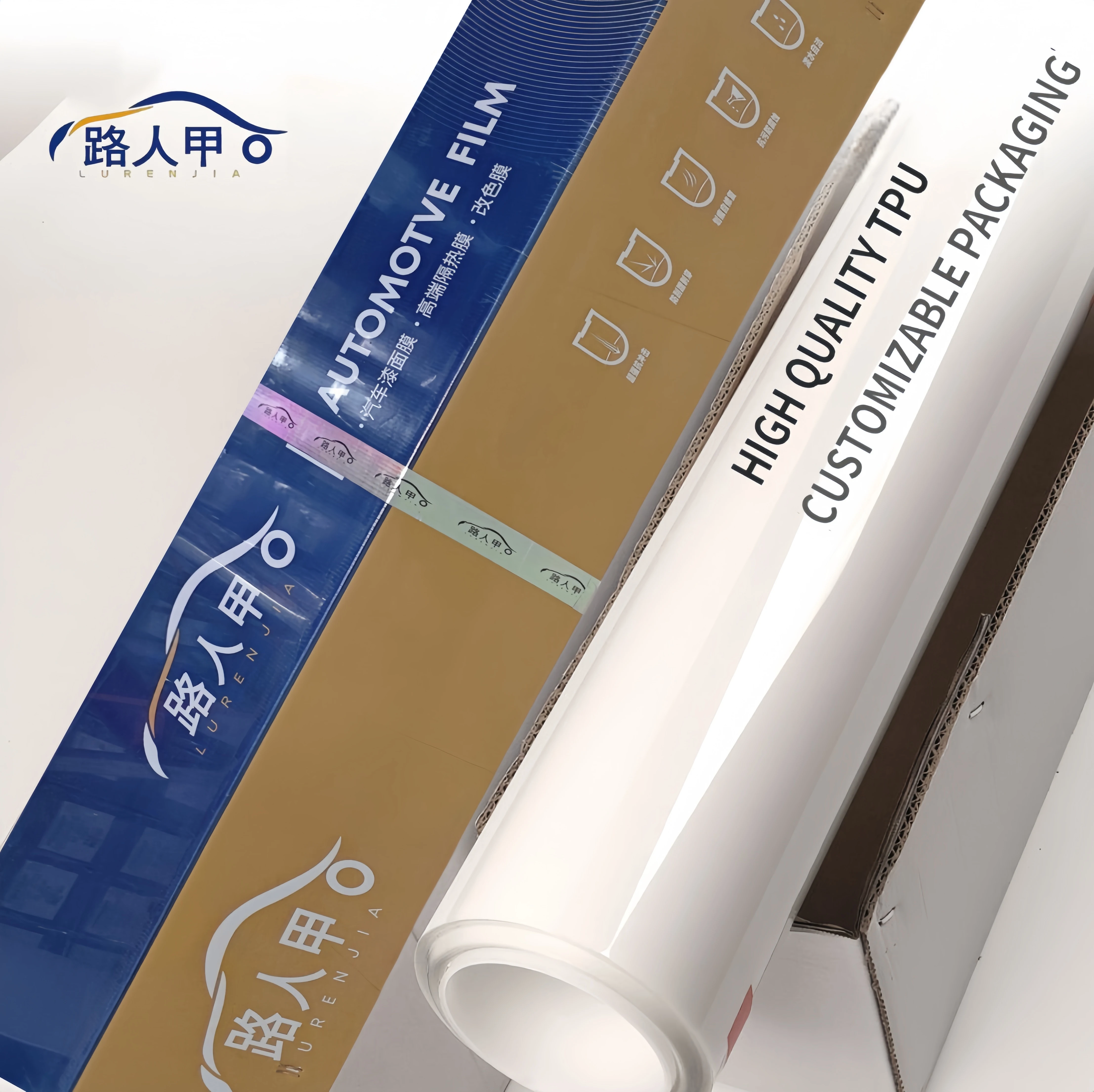 

Защитная пленка для автомобильной краски, 8,5 мил, противообрастающая прозрачная пленка для кузова автомобиля, ТПУ, PPF, 8 лет гарантии, гидрофобный производитель