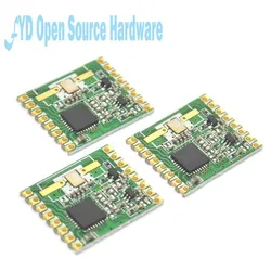 1PCS 433MHZ/868MHZ/915MHZ 470M SRFM69H| RFM69|RFM69H | Wireless Transceiver Modules 20dBm Frequency