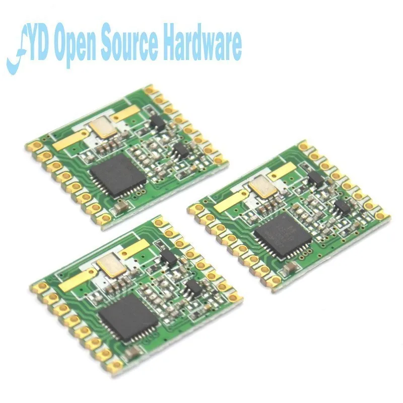 1PCS 433MHZ/868MHZ/915MHZ 470M SRFM69H| RFM69|RFM69H | Wireless Transceiver Modules 20dBm Frequency