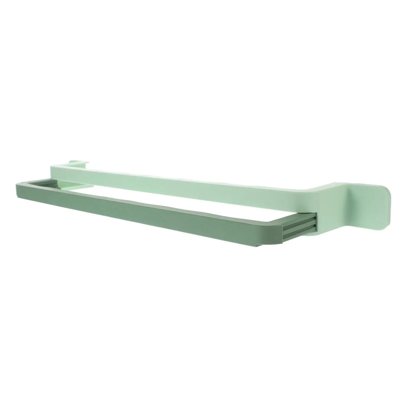 

53CM Gray White Slippers Holder Foldable Drainage Wall Mounted Shoe Rack Bathroom Shelf Hallway Storage Towel Organizer